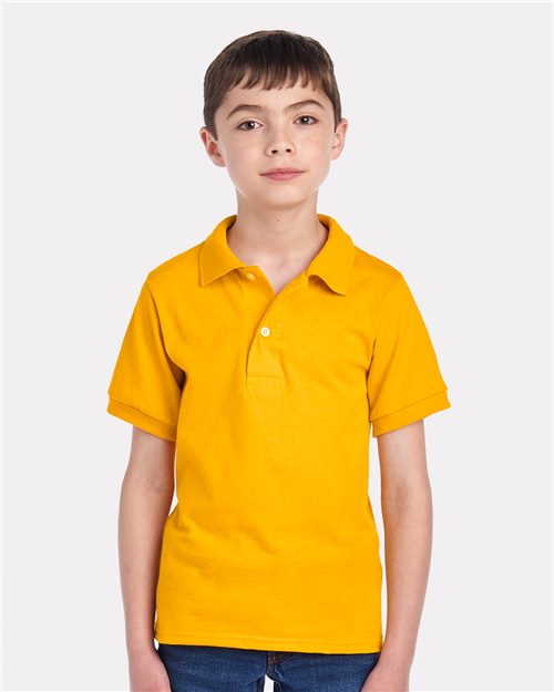 JERZEES 437K Youth Dri-Power Polo
