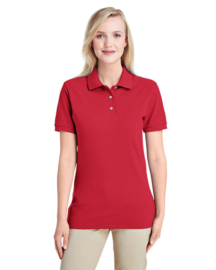 Jerzees 443WR Ladies' Premium 100% Ringspun Cotton Piqué Polo