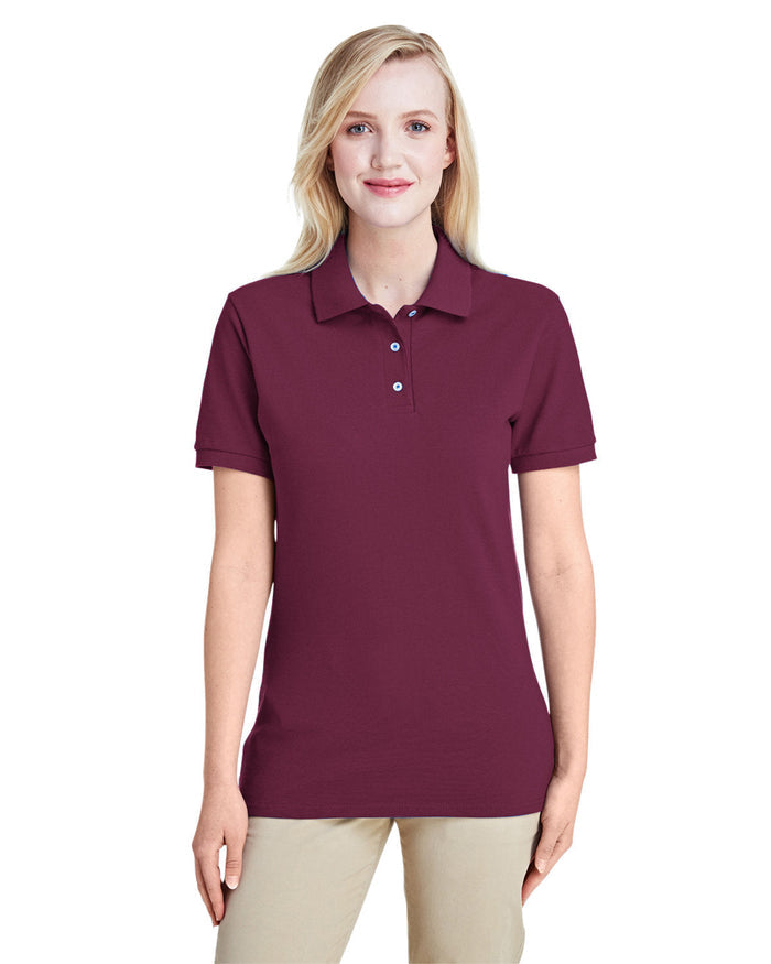 Jerzees 443WR Ladies' Premium 100% Ringspun Cotton Piqué Polo