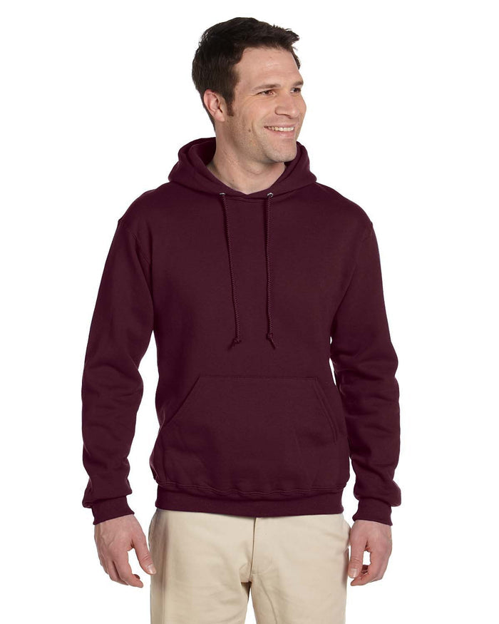Jerzees 4997 Adult Super Sweats NuBlend Fleece Pullover Hooded Sweatshirt