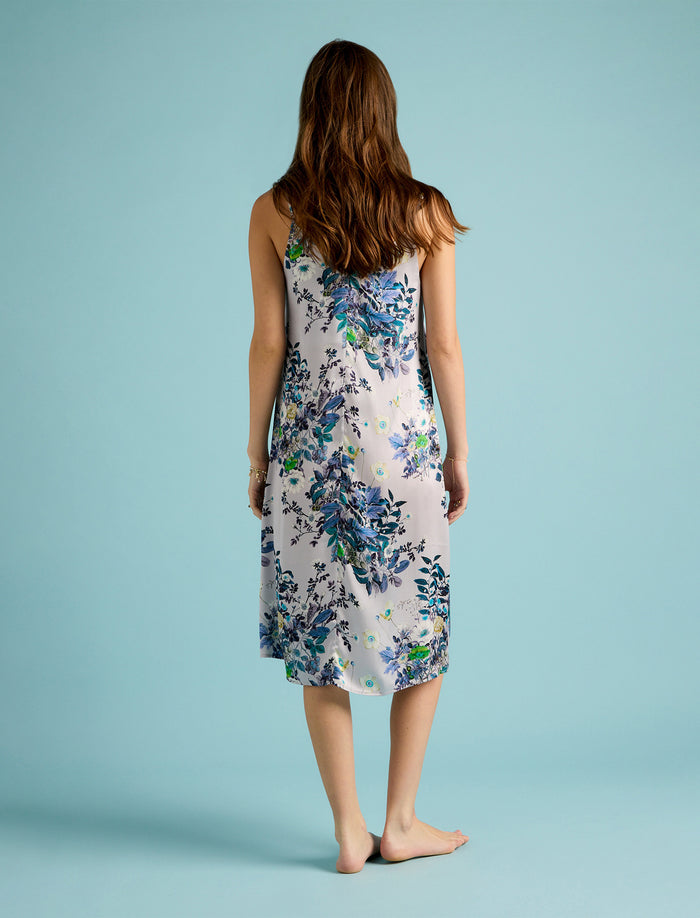 Karen Walker Love Letter Silk Slip Nightgown