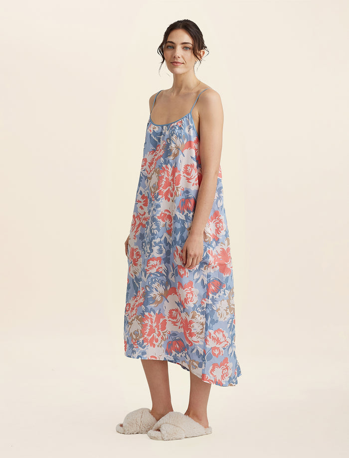 Karen Walker Ornamental Strappy Maxi Nightgown