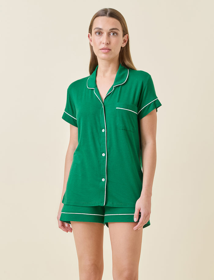 Kate Modal Soft Boxer PJ Set