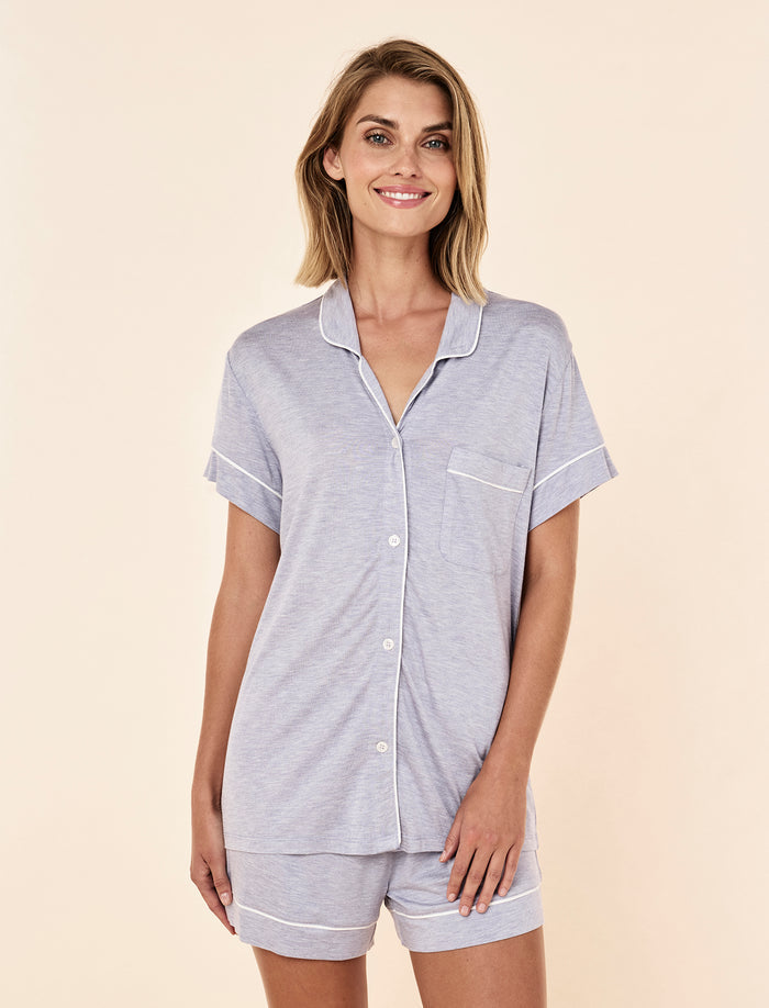 Kate Modal Soft Boxer PJ Set