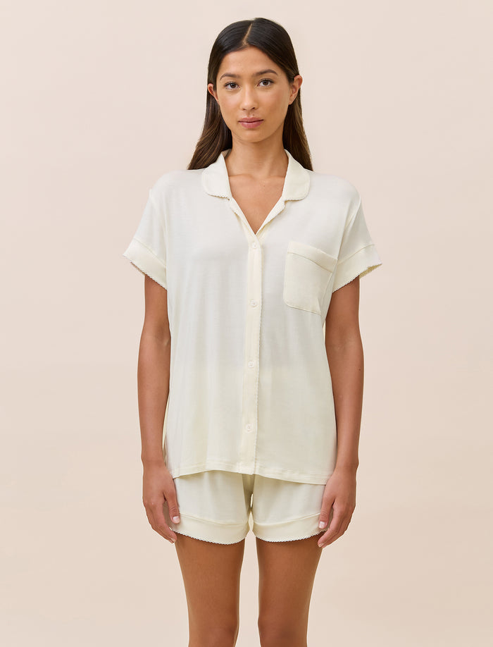 Kate Modal Soft Boxer PJ Set
