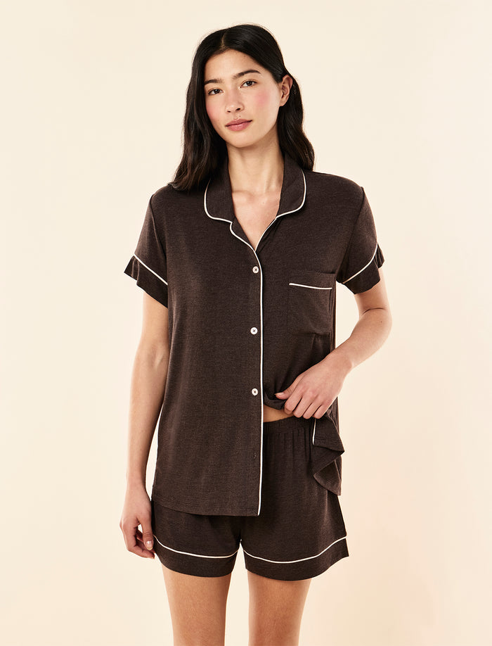 Kate Modal Soft Boxer PJ Set