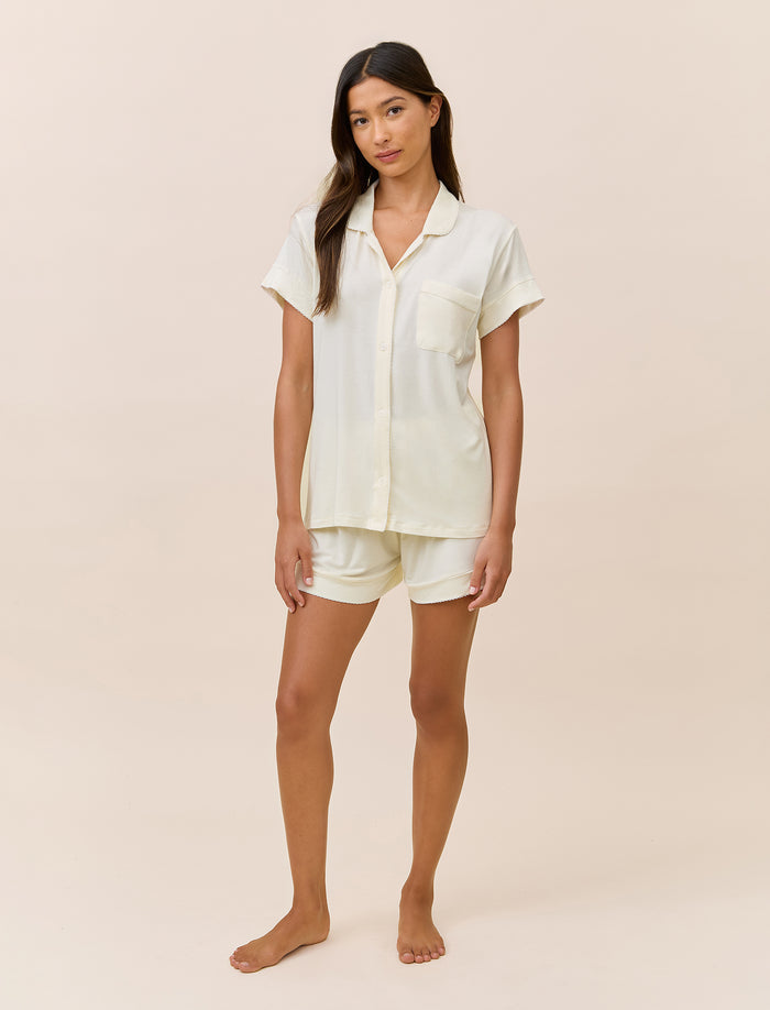 Kate Modal Soft Boxer PJ Set