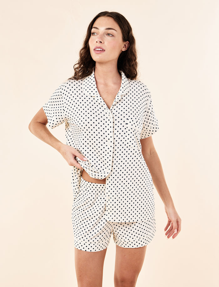 Kate Modal Soft Boxer PJ Set