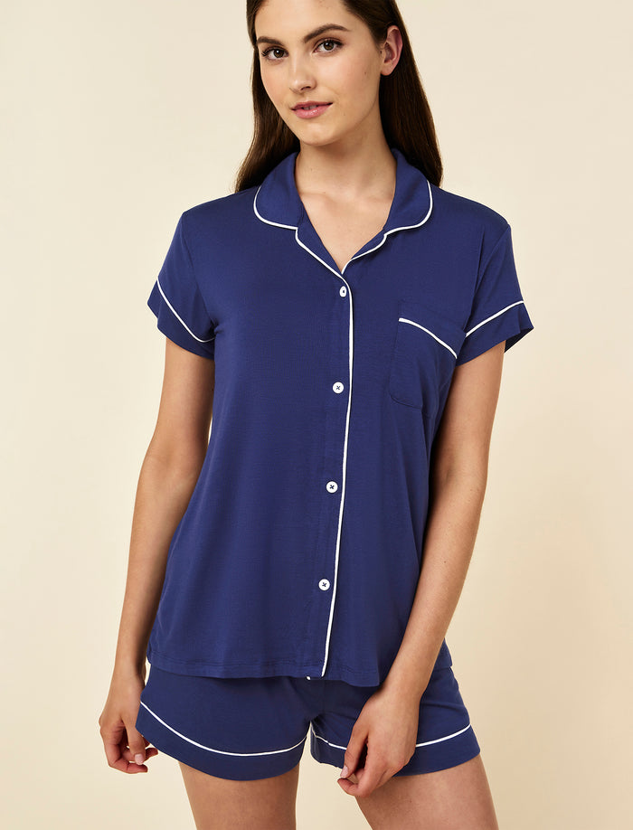 Kate Modal Soft Boxer PJ Set