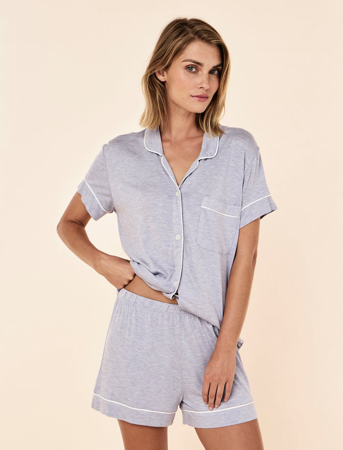 Kate Modal Soft Boxer PJ Set