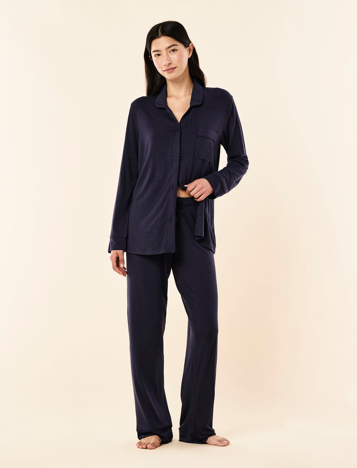 Kate Modal Soft Full Length PJ Set