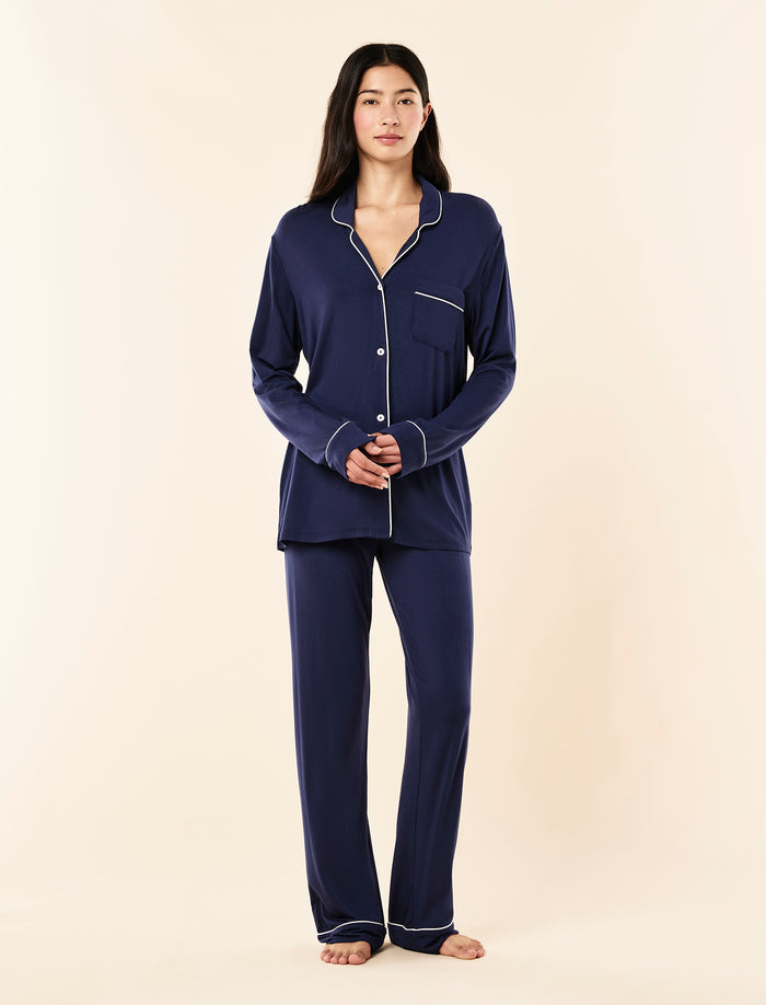 Kate Modal Soft Full Length PJ Set