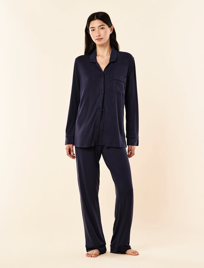 Kate Modal Soft Full Length PJ Set