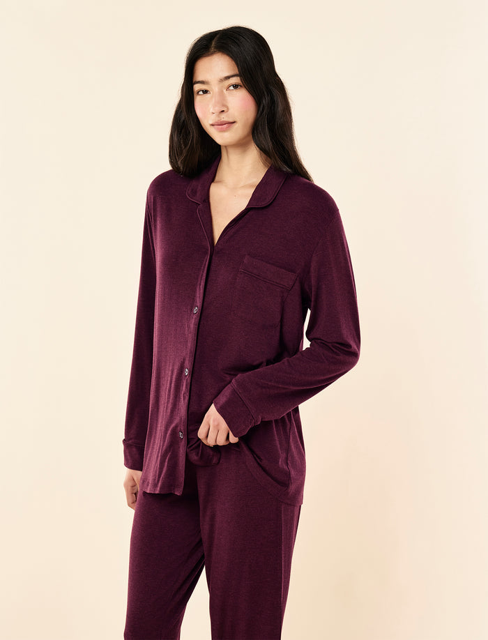 Kate Modal Soft Full Length PJ Set