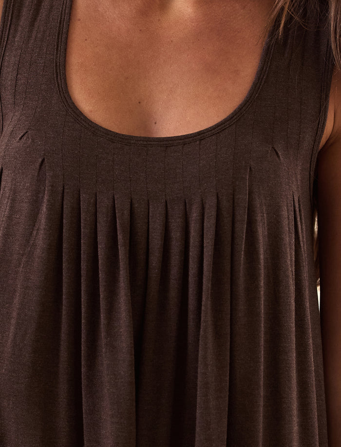 Kate Modal Soft Pleat Front Nightgown