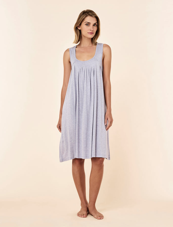 Kate Modal Soft Pleat Front Nightgown