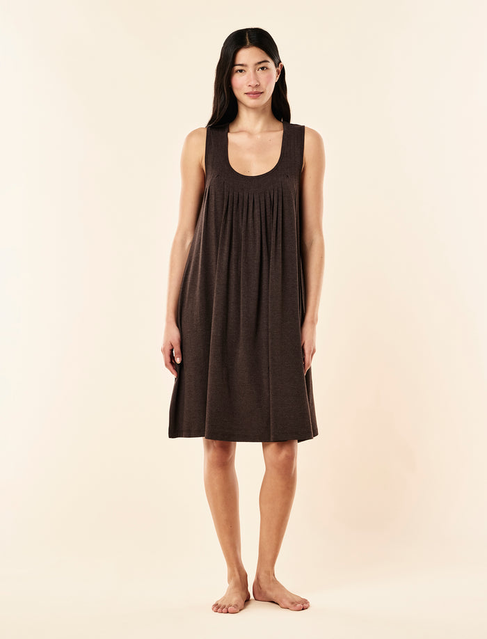 Kate Modal Soft Pleat Front Nightgown
