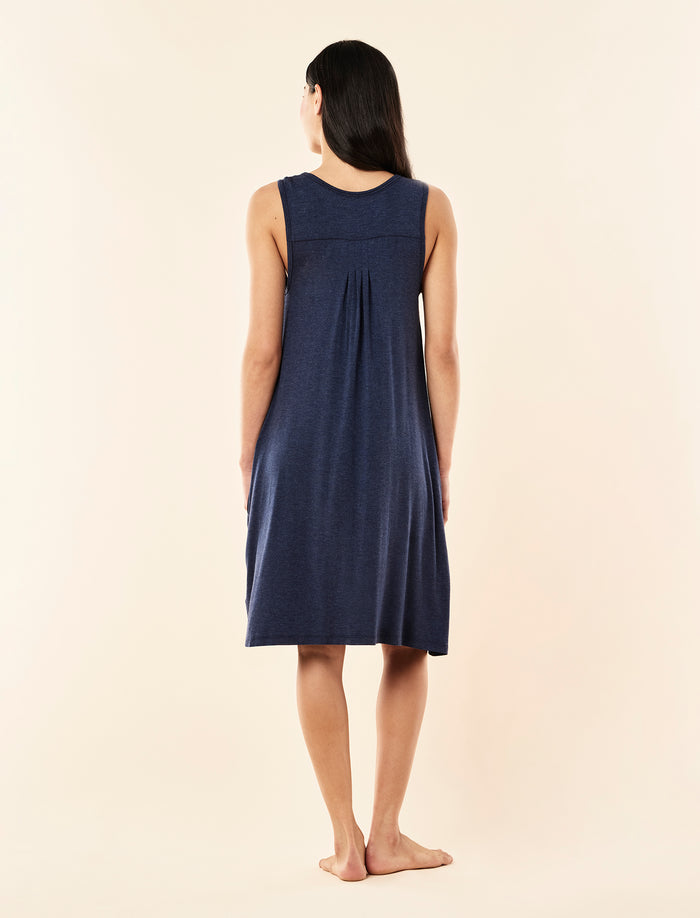 Kate Modal Soft Pleat Front Nightgown