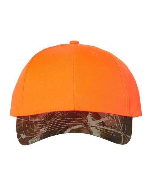 Kati LC25 Solid Crown with Camo Visor Cap - Ninja Transfers
