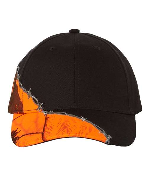 Kati LC4BW Licensed Camo with Barbed Wire Embroidery Cap - Ninja Transfers