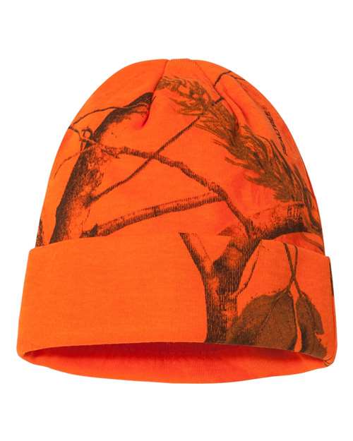 "Kati LCB12 12" Licensed Camo Cuffed Beanie" - Ninja Transfers