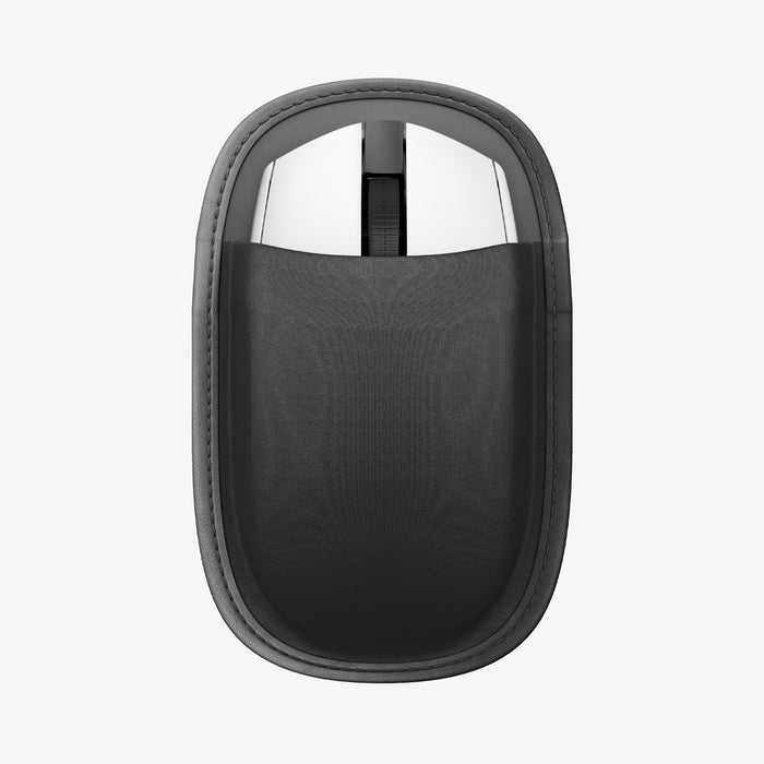 APP11227 - Laptop/Tablet Mouse Holder | LD220 in Black showing front with a mouse.