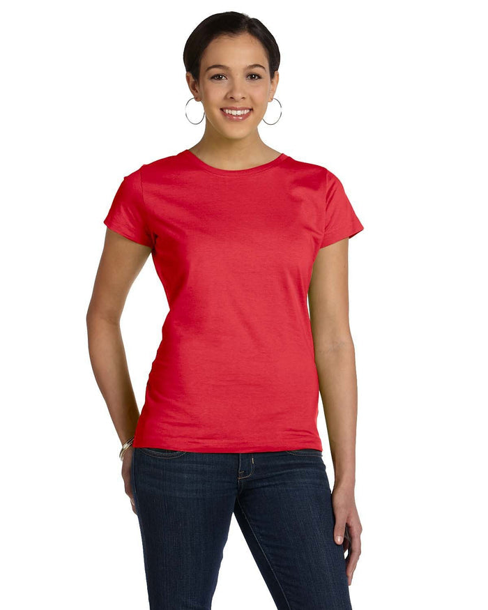 LAT 3516 Ladies' Fine Jersey T-Shirt - Ninja Transfers