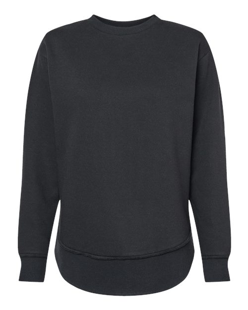 LAT 3525 Women's Weekend Fleece Crewneck Sweatshirt