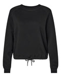 LAT 3528 Women's Relaxed 3-End Boxy Fleece Crewneck Sweatshirt