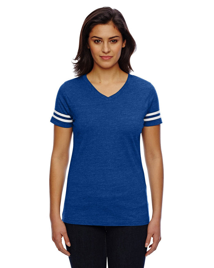 LAT 3537 Ladies' Football T-Shirt - Ninja Transfers