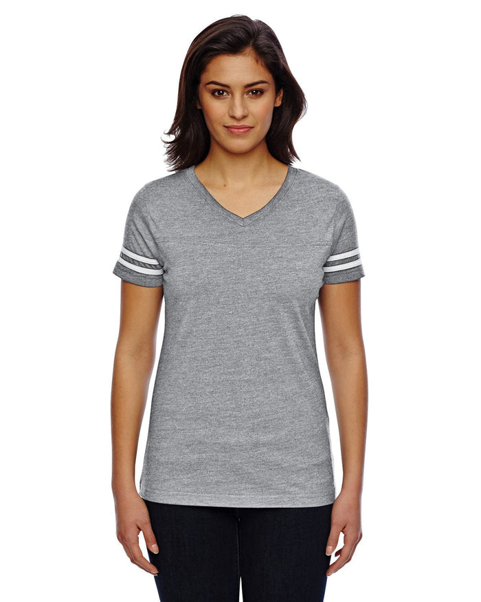 LAT 3537 Ladies' Football T-Shirt - Ninja Transfers