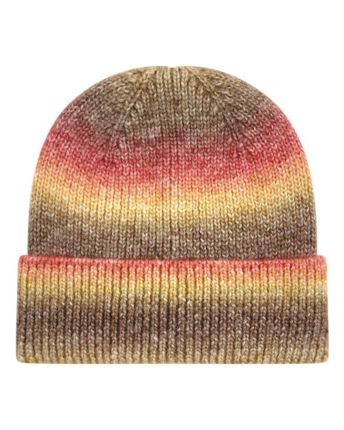 LEGACY KTDRB Tie - Dyed Ribbed Beanie - Ninja Transfers