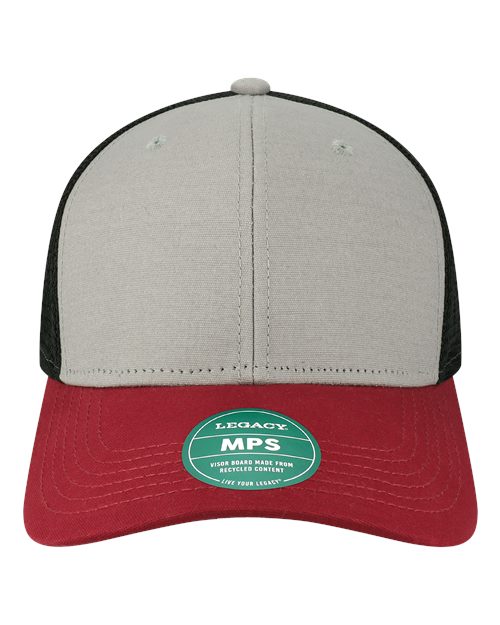 Grey/ Burgundy/ Black / OS