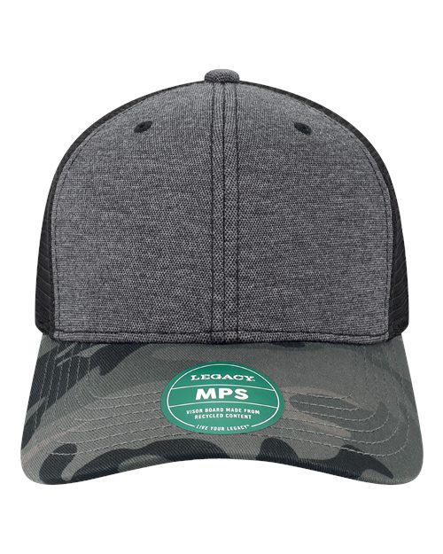 LEGACY MPS Mid - Pro Snapback Trucker Cap - Ninja Transfers