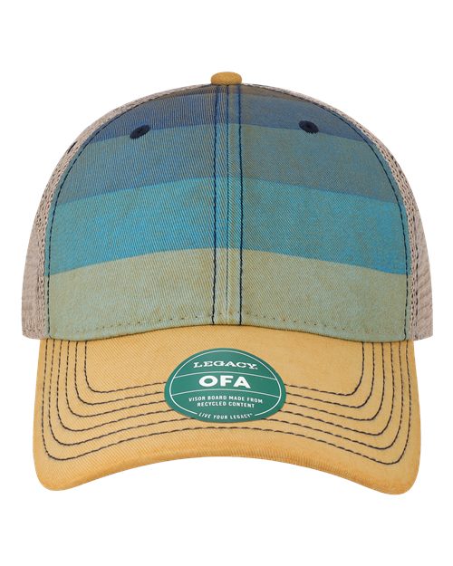 Blue Stripe/ Khaki / OS