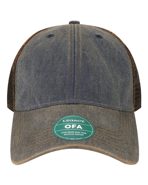 Navy/ Brown / OS