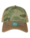 LEGACY OFAFP Old Favorite Five - Panel Trucker Cap - Ninja Transfers