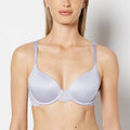 Lightly Lined Full Coverage Bra with Timeless Lace Wing in Cosmic Sky