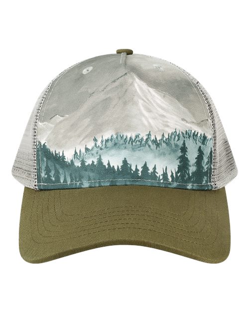 LOCALE 5PTKR Trucker Cap - Ninja Transfers