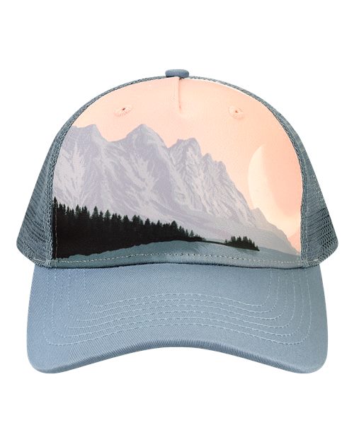 LOCALE 5PTKR Trucker Cap - Ninja Transfers