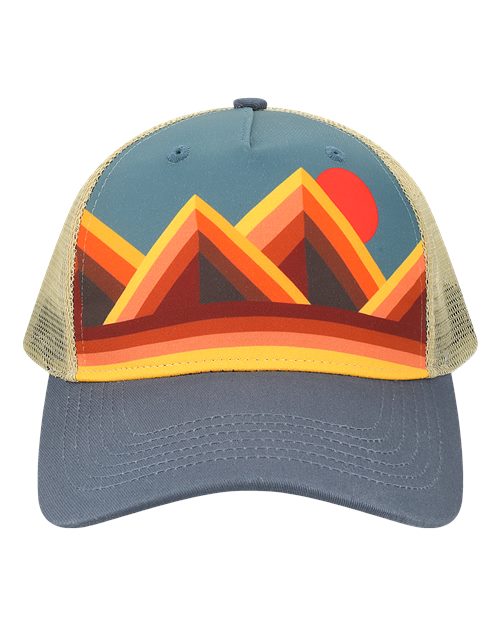 LOCALE 5PTKR Trucker Cap - Ninja Transfers