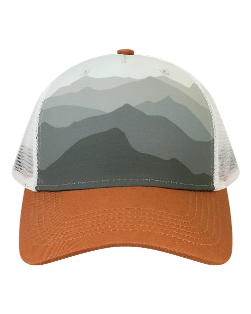 LOCALE 5PTKR Trucker Cap - Ninja Transfers