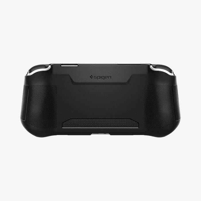 ACS05916 - Logitech G Cloud Case Rugged Armor in matte black showing the back