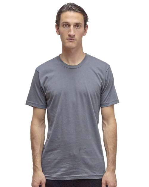 Los Angeles Apparel 20001 USA - Made Fine Jersey T-Shirt - Ninja Transfers