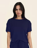 Luxe Rib Soft Touch Tee
