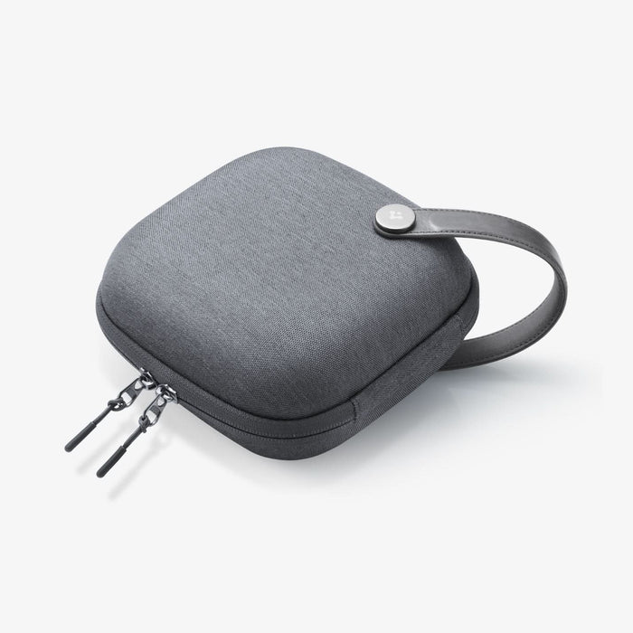 AFA09214 - Mac Mini M4 Klasden Pouch in Charcoal Gray showing the front and partial side