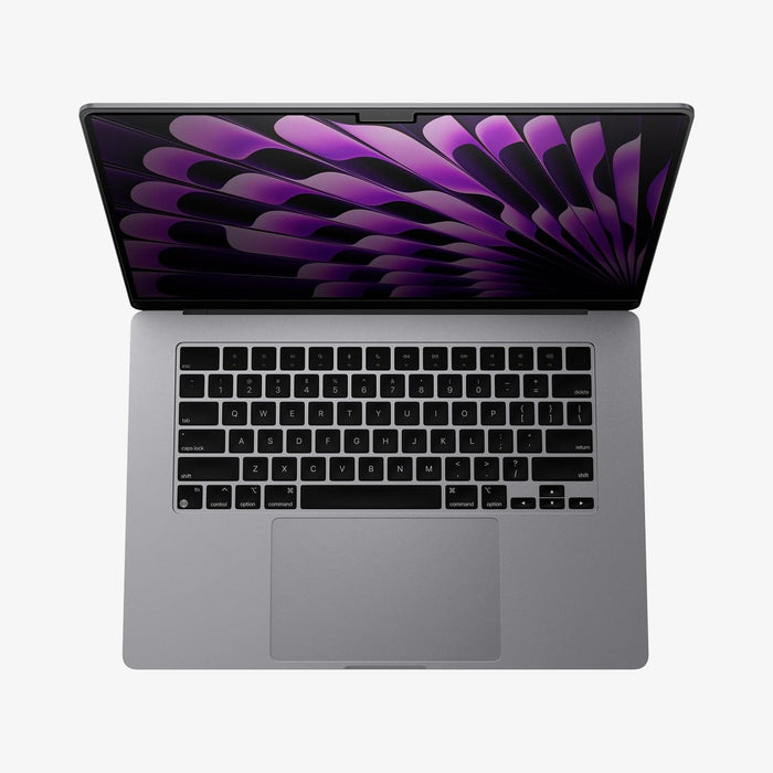 AFL06951 - Macbook Air 15" Screen Protector Safe View showing the top view