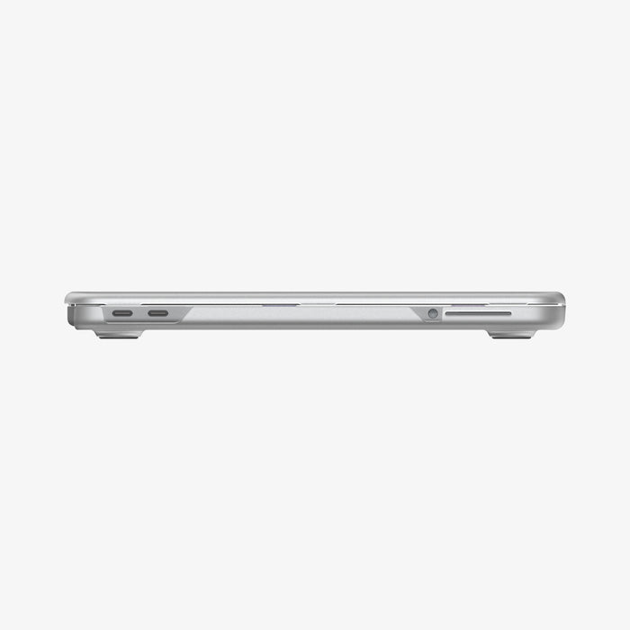ACS11543 - MacBook Neo 13-inch Air Skin in Frost Clear showing side