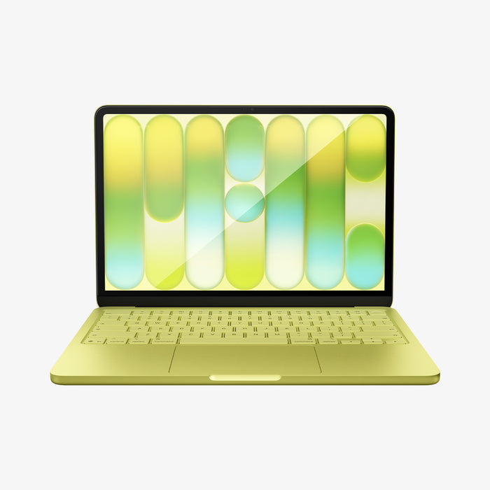 AGL11669 - MacBook Neo 13-inch Glas.tR Slim in Clear showing front