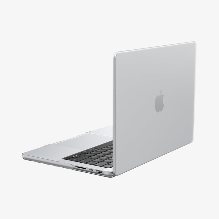 ACS11526 - MacBook Pro 16-inch Air Skin in Frost Clear showing the back and side